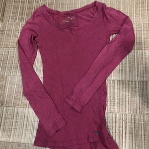 Hollister V-Neck Long Sleeve